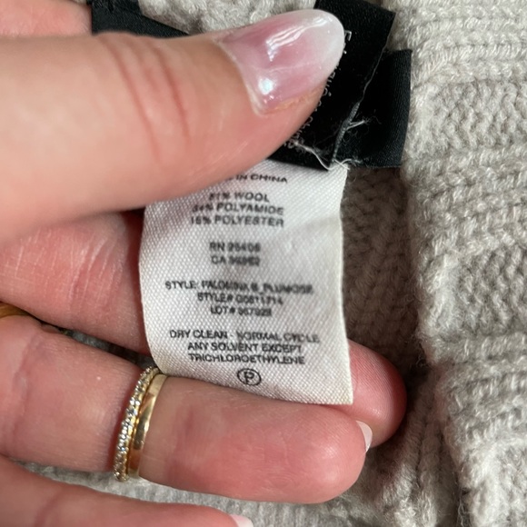 Theory Wool Poncho with sleeves size M/L - Picture 14 of 15